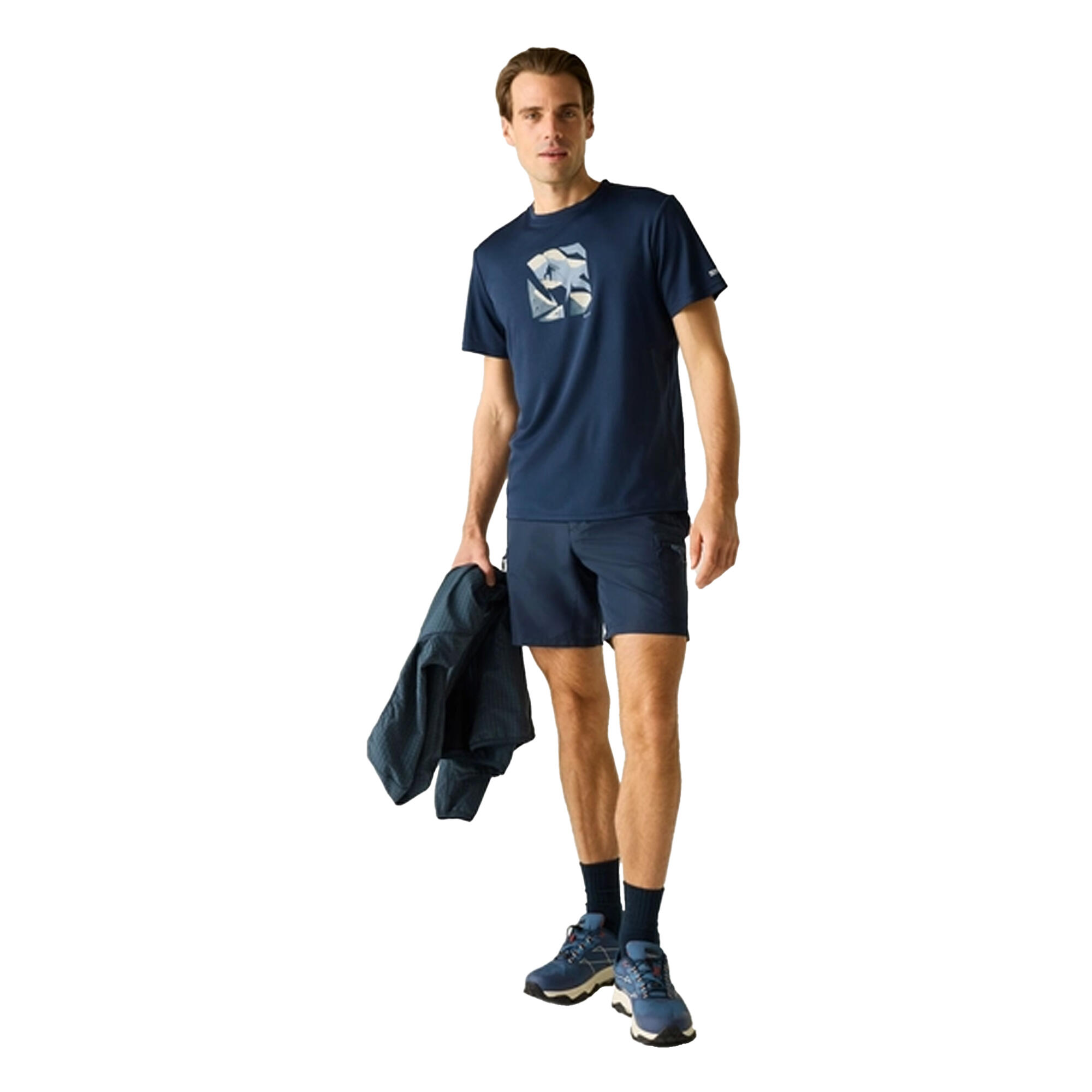 Mens Fingal Rock Climber TShirt (Navy) 4/5