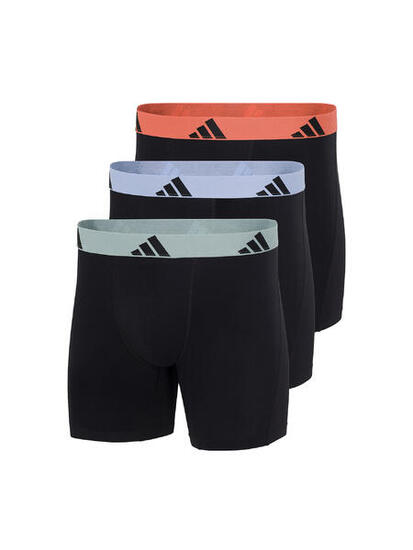 Long Short / Pant Herren - 3er Pack Active Flex Cotton