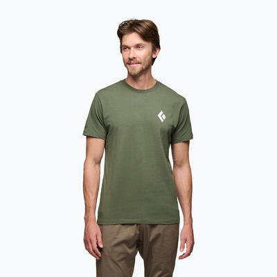 Heren t-shirt black diamond equipment for alpinist