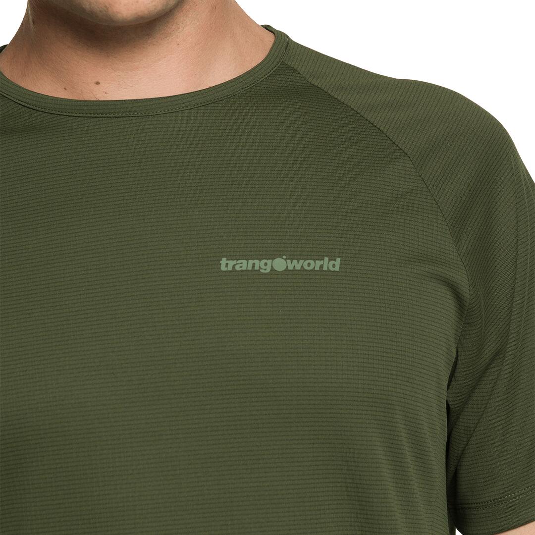 Camiseta para Hombre Trangoworld Couvet Verde 4/4