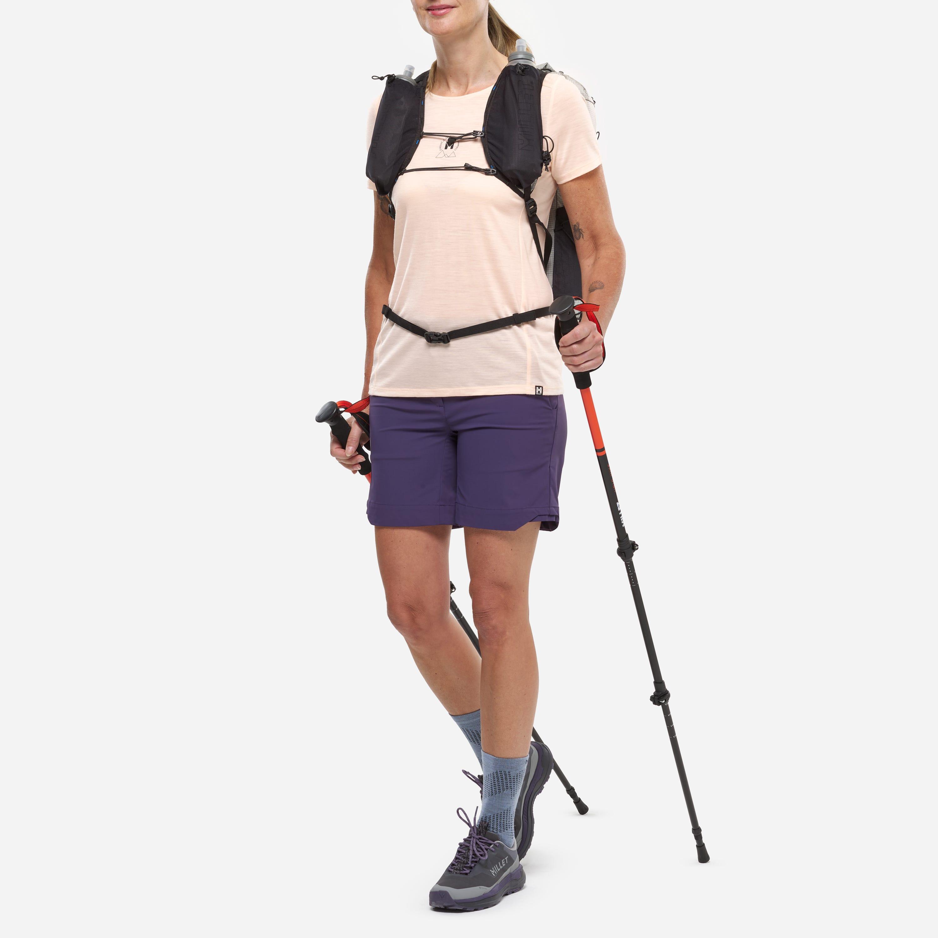 T-Shirt Randonnée - Trekking pour femme UBIC WOOL 2/5