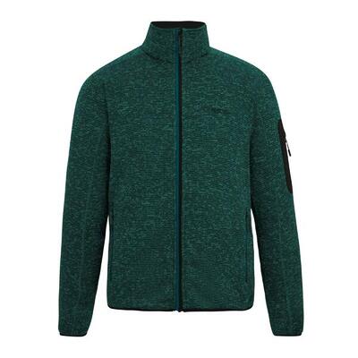Heren newhill marl full zip fleecejack (baksteen)