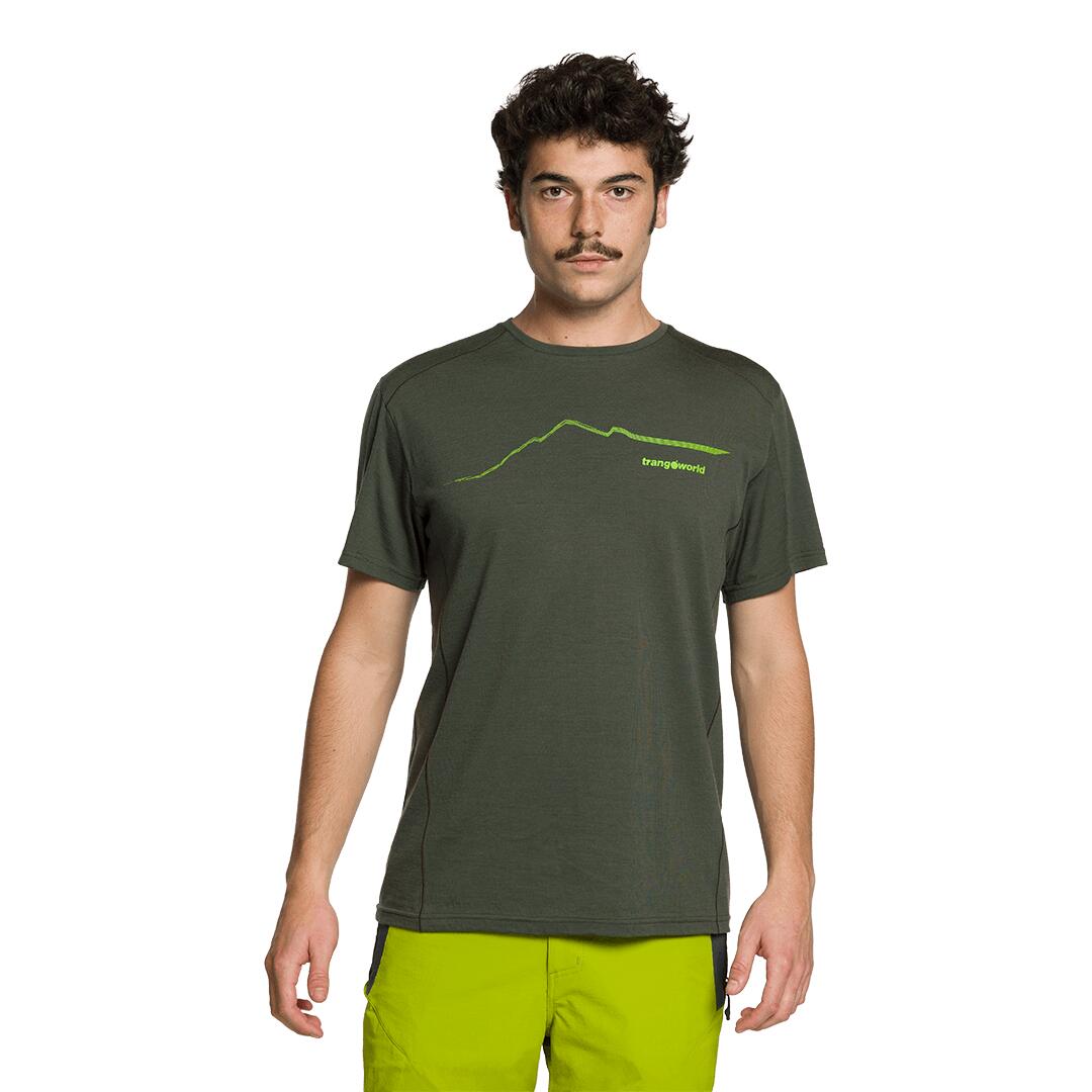 Camiseta para Hombre Trangoworld Serneus Verde 2/5