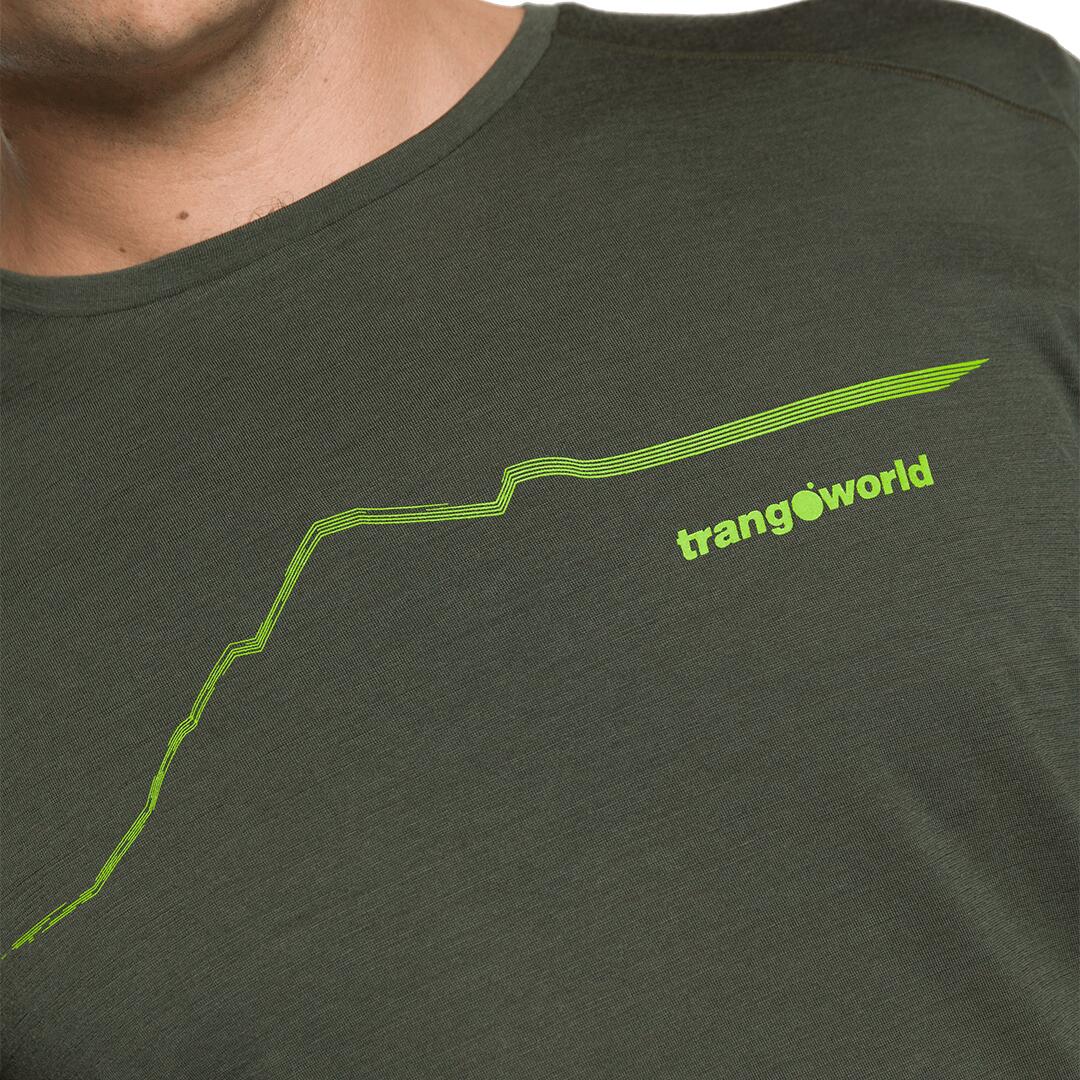 Camiseta para Hombre Trangoworld Serneus Verde 5/5