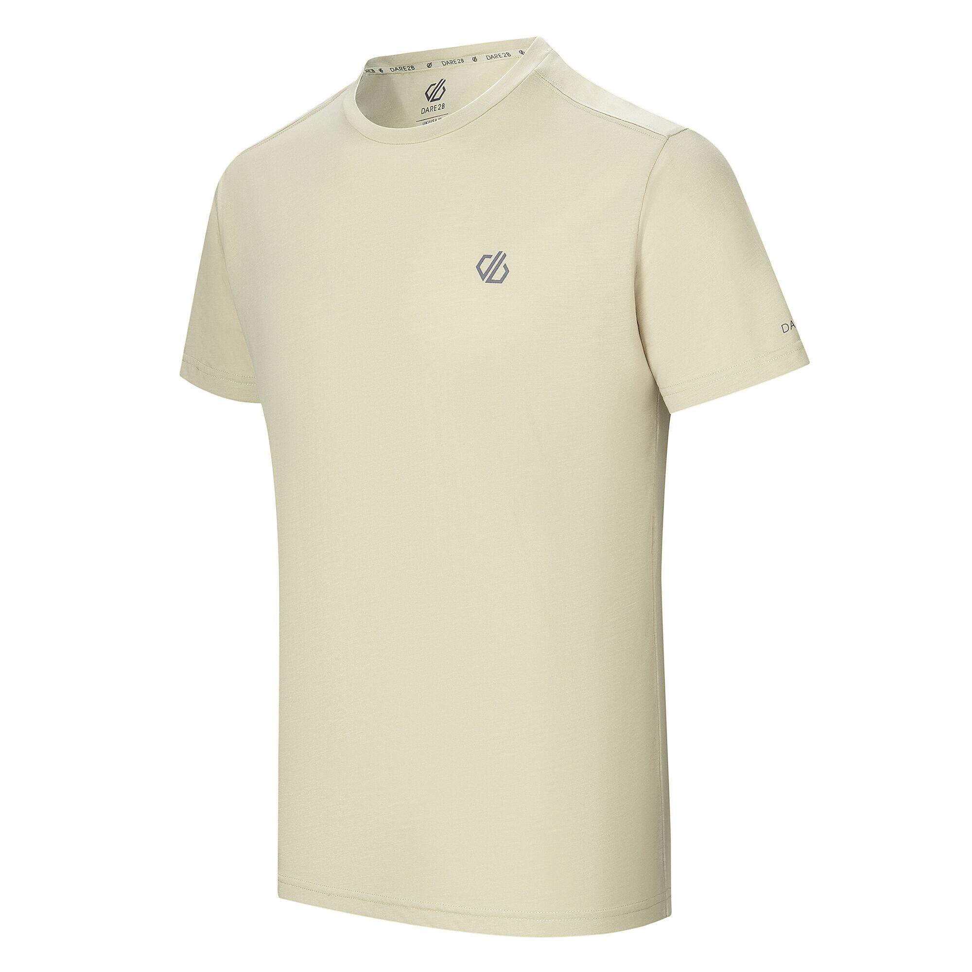 Tshirt Manches Courtes AGILE Homme (Blanc Cassé) 3/4