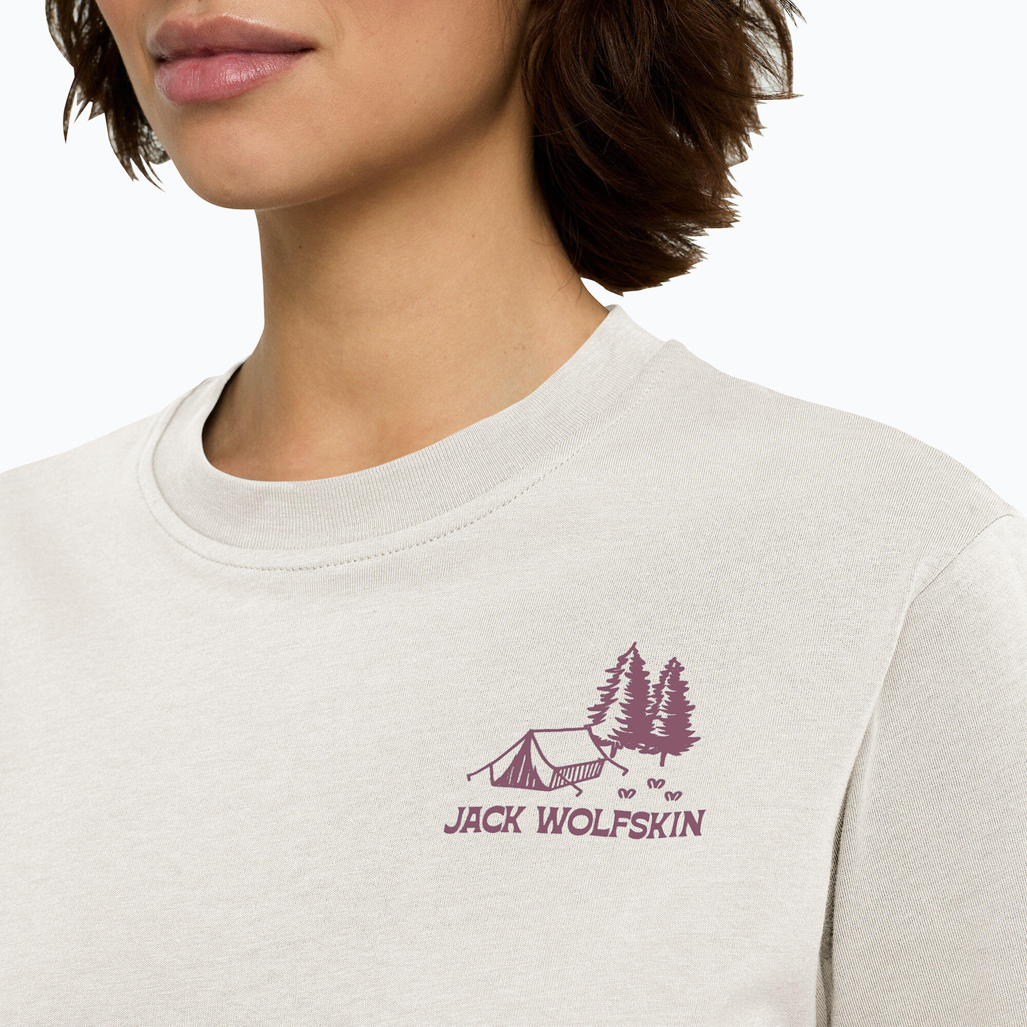 T-shirt femme Jack Wolfskin Cadena 4/7