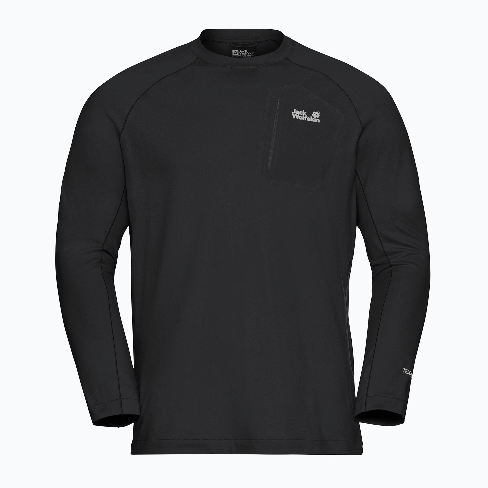 T-shirt à manches longues homme Jack Wolfskin Prelight Trail Crew 5/7
