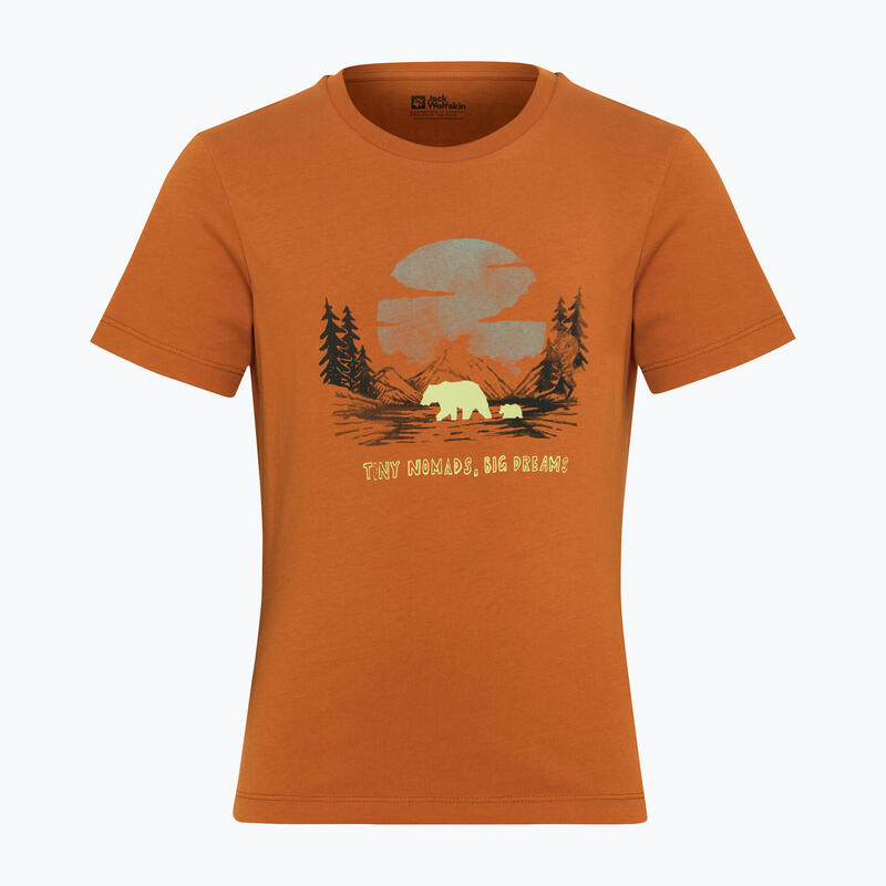 Tricou pentru copii Jack Wolfskin Graphic Cotton T