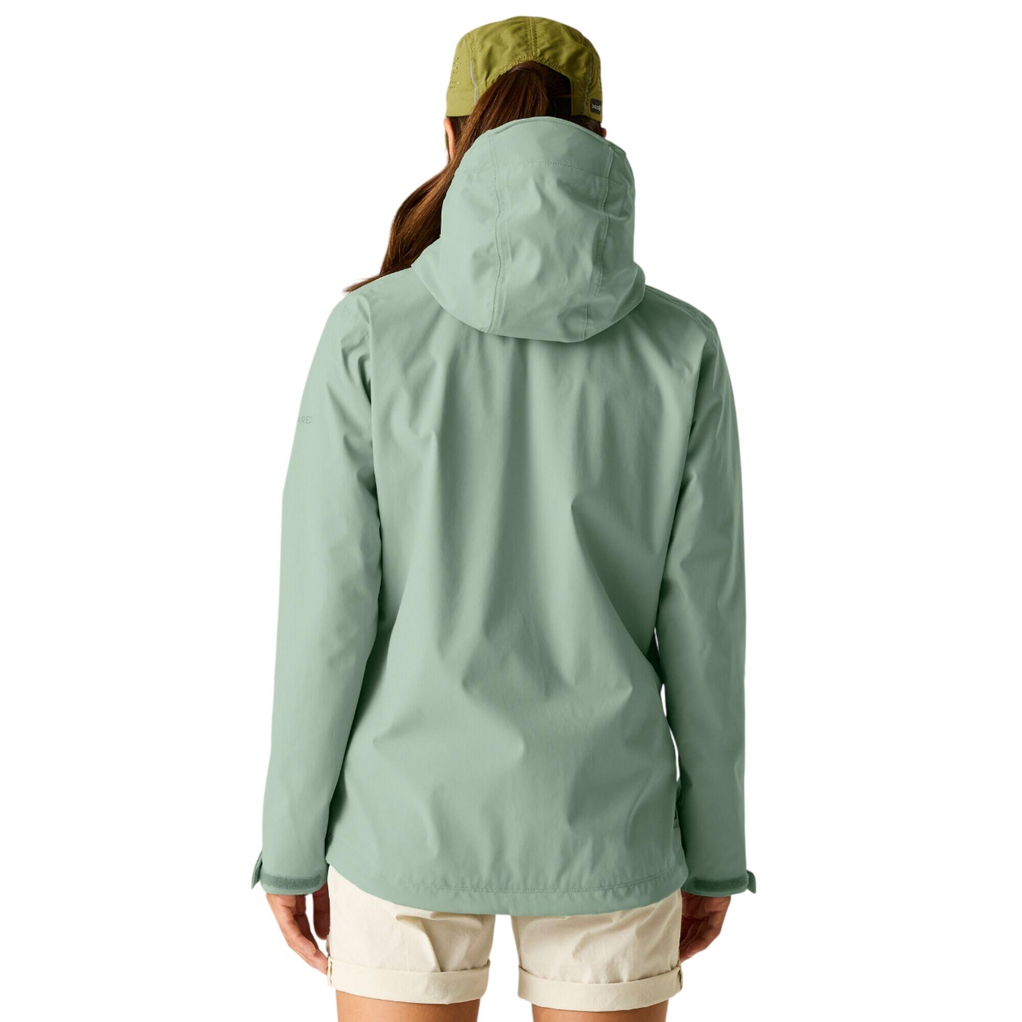 Giacca Impermeabile Donna Dare 2B Switch Up III Verde Ghiacciaio 2/5