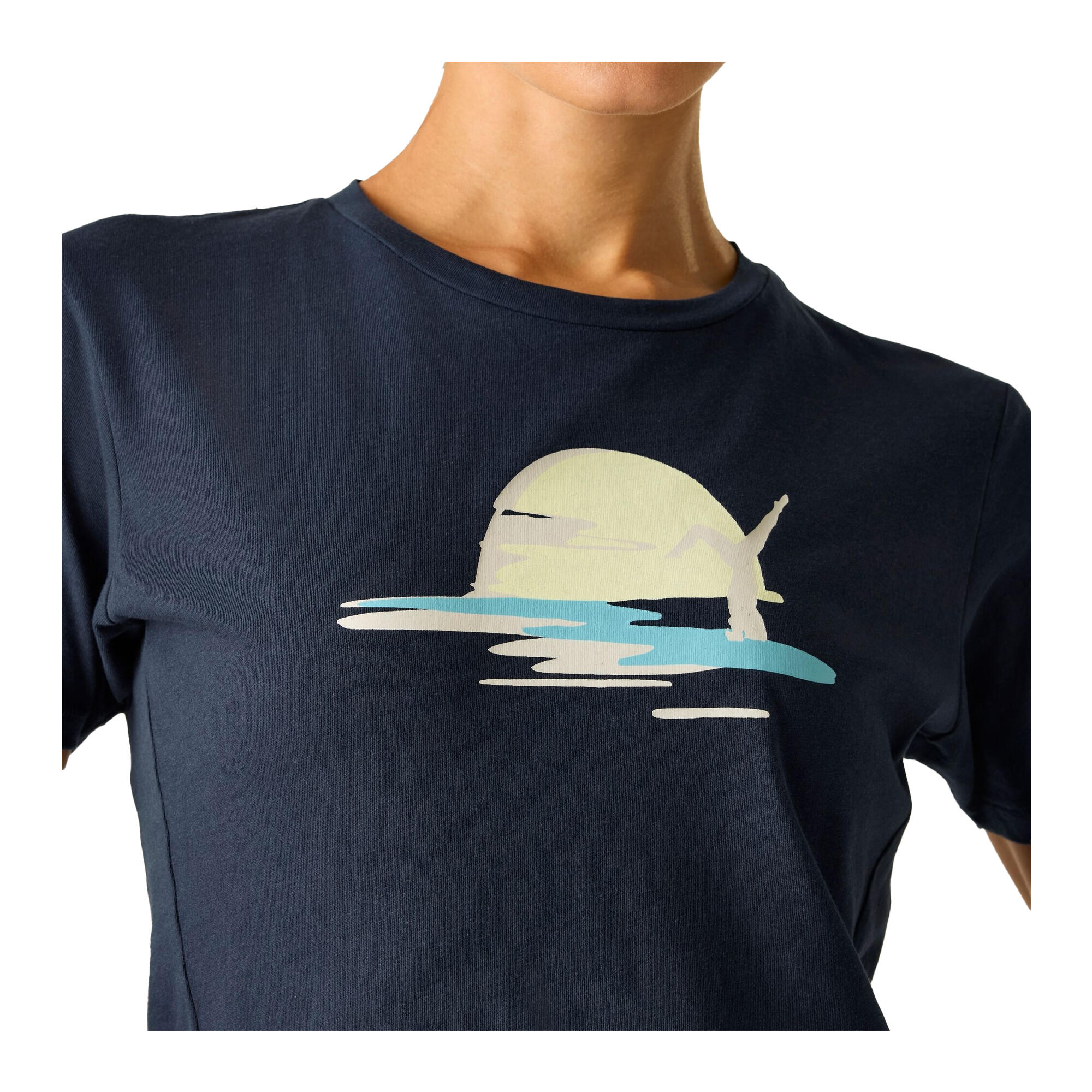 "Tranquility III" TShirt für Damen Marine 3/5