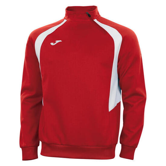 SUDADERA JOMA CHAMPION III ROJO-BLANCO