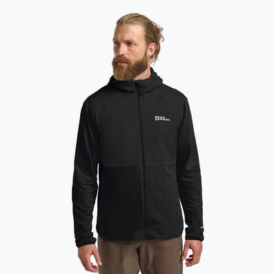 Heren trekkingtrui jack wolfskin prelight trail hoody