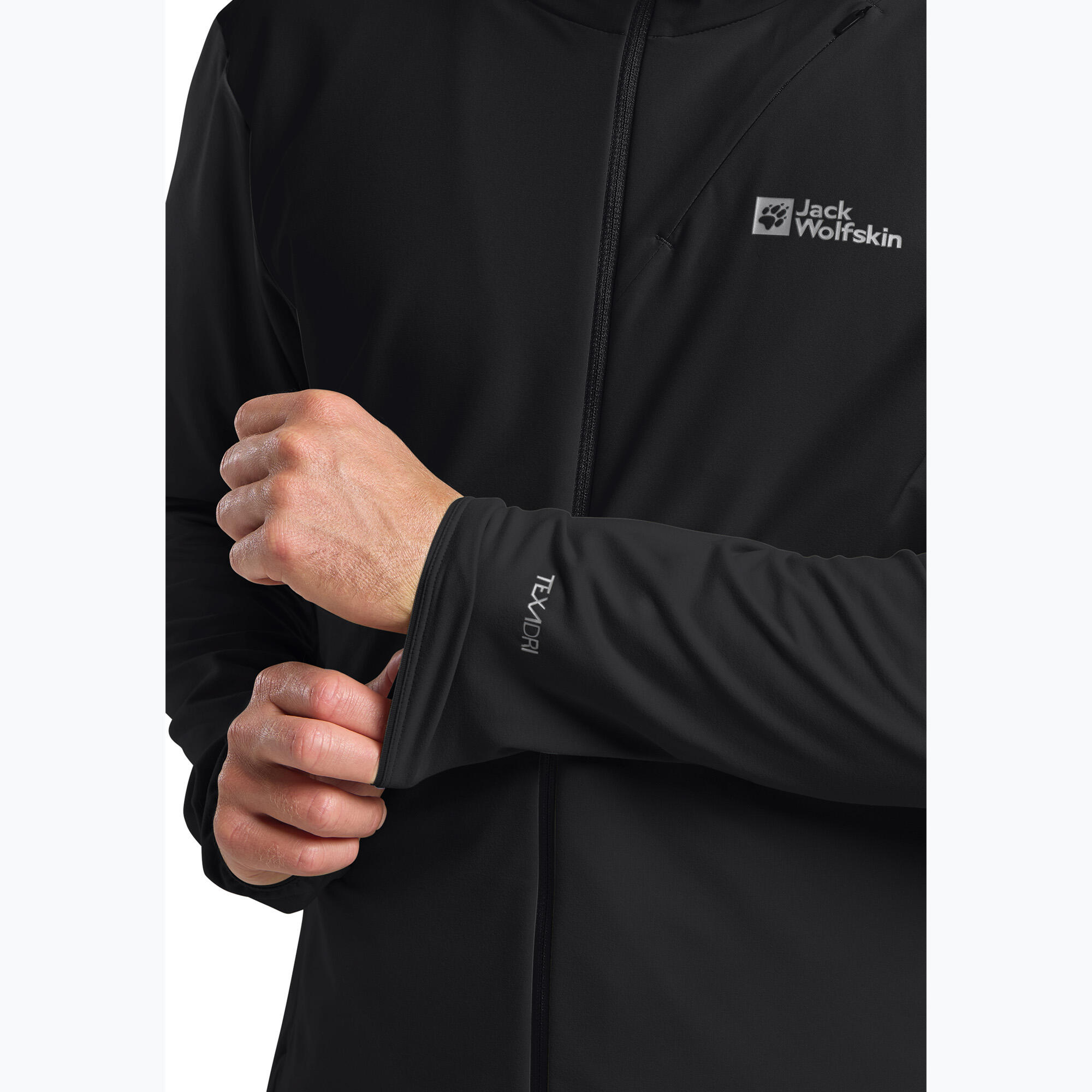 Casaco de trekking masculino Jack Wolfskin Prelight Trail Hoody 6/7