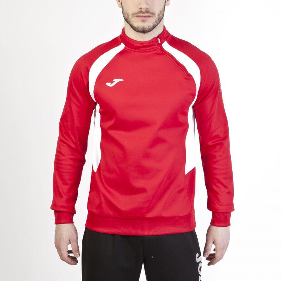 SUDADERA JOMA CHAMPION III ROJO-BLANCO 3/3