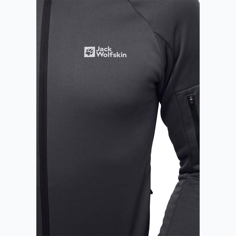 Hanorac polar pentru bărbați Jack Wolfskin Alpgrat