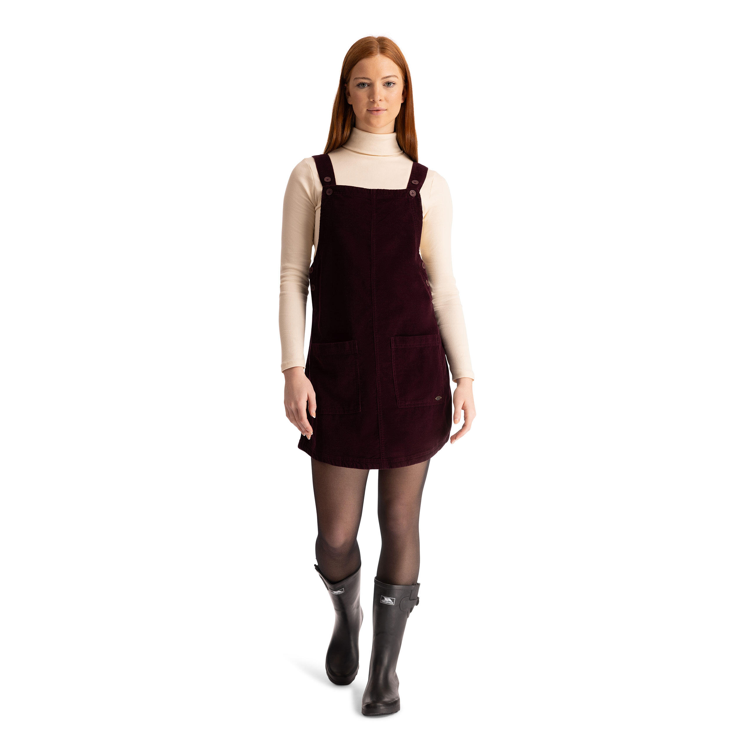 Trespass Twirl - Rochie casual pentru femei Fig