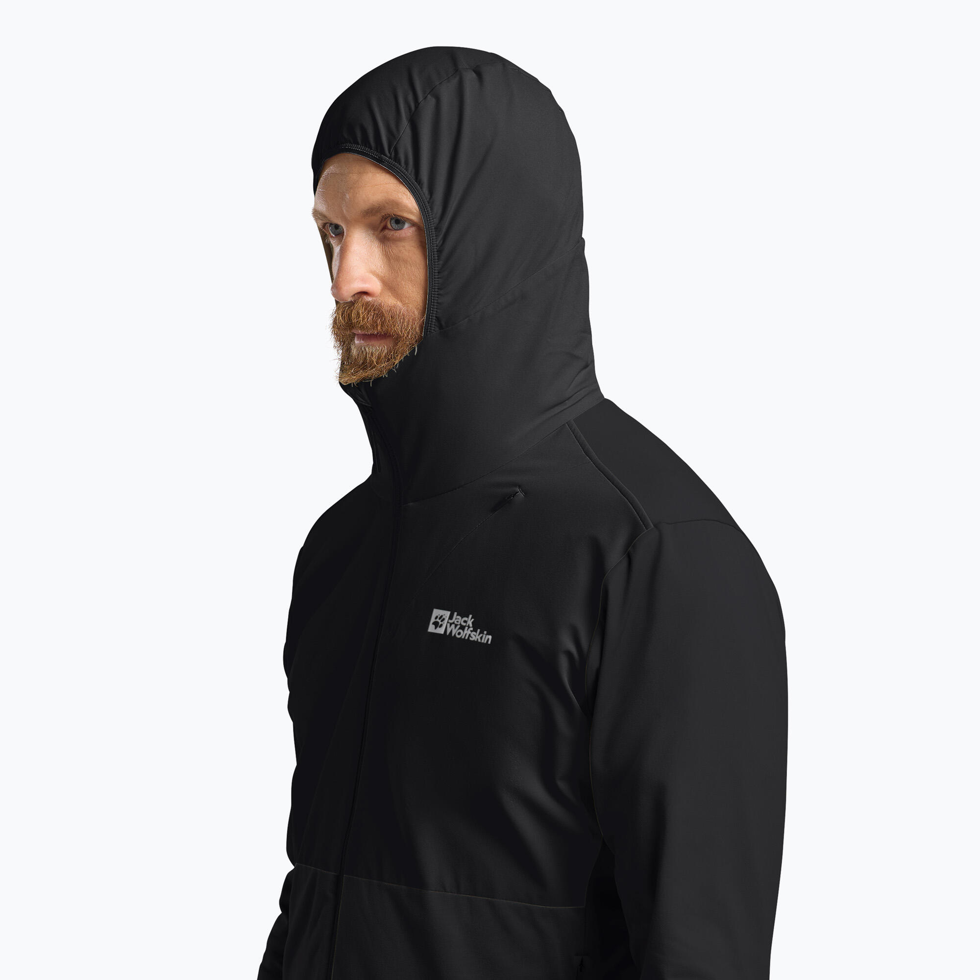 Casaco de trekking masculino Jack Wolfskin Prelight Trail Hoody 4/7