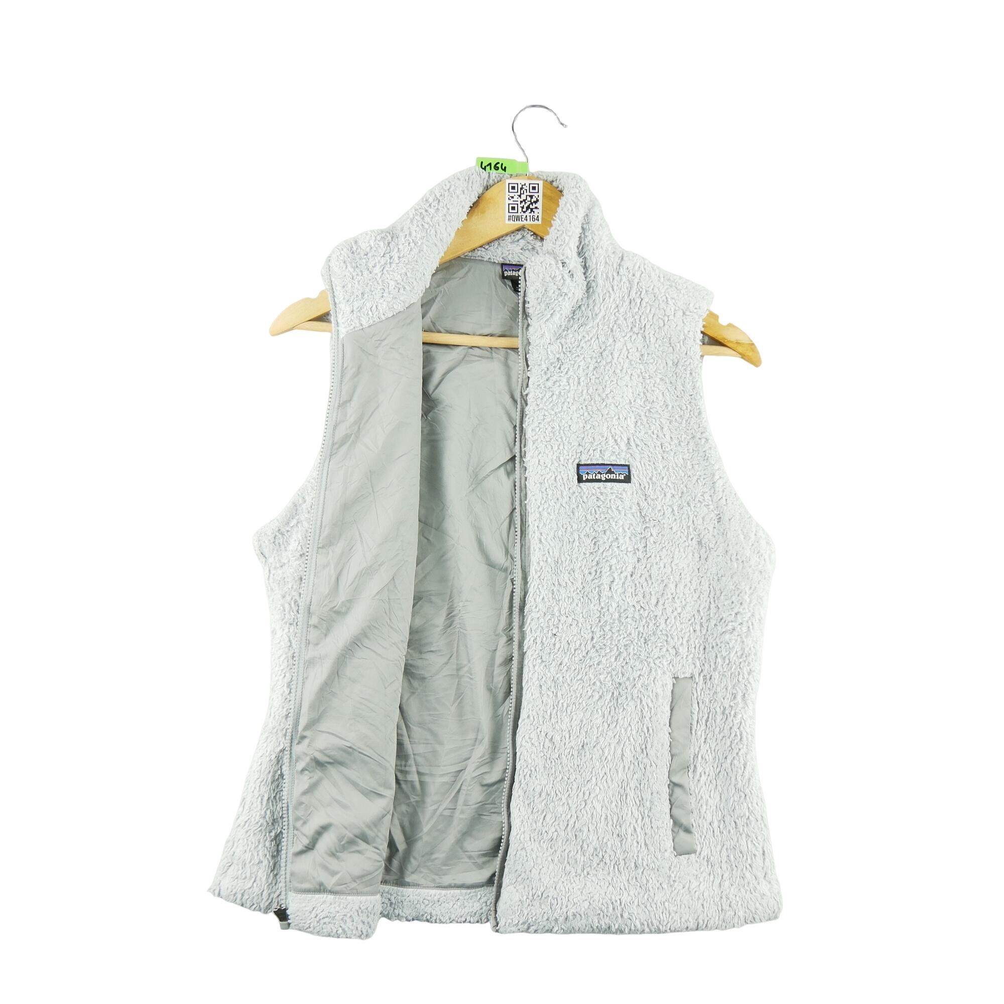 Damen Graue Fleecejacke 3/7