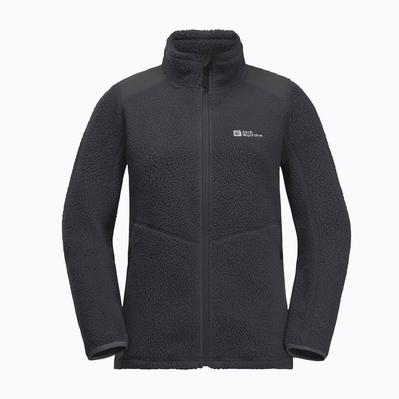 Hanorac fleece damă Jack Wolfskin Kammweg Pile Fz