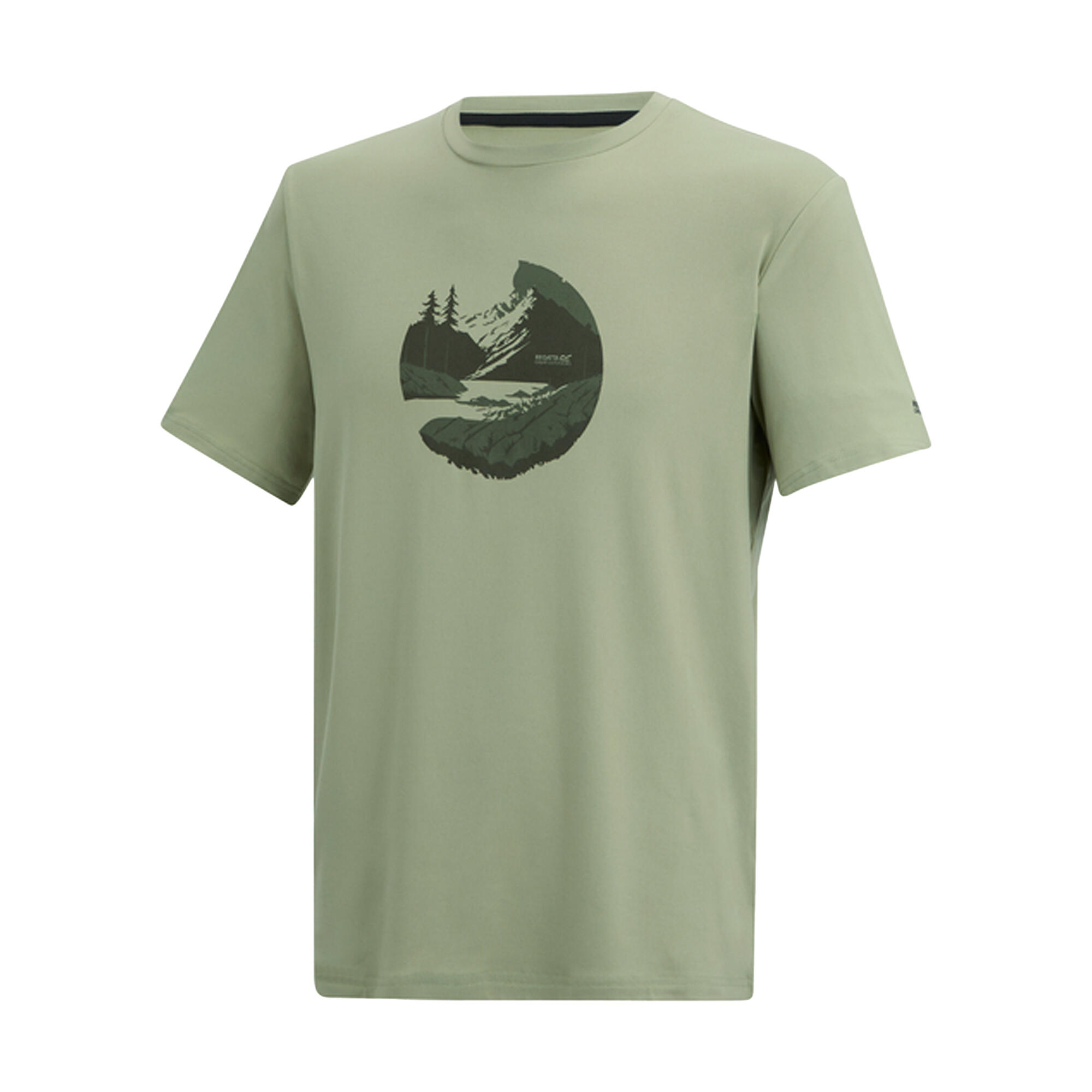 "Fingal" TShirt für Herren Leichter Salbei 3/5