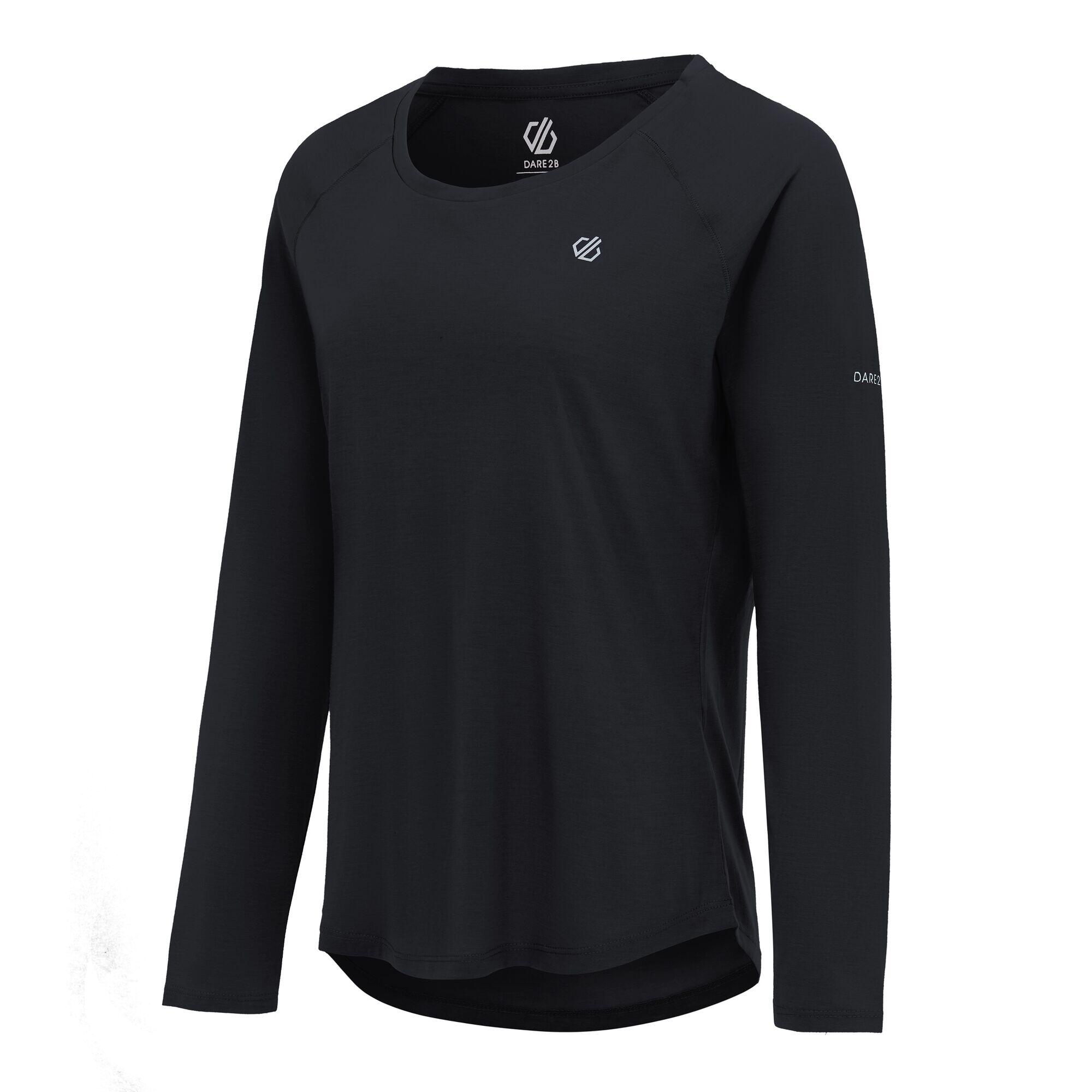 Tshirt Manches Longues SERENITY Femme (Noir) 3/4