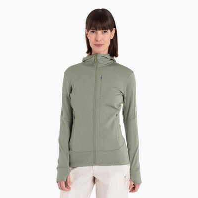 Damestrui icebreaker merino 260 quantum iv zip hoodie