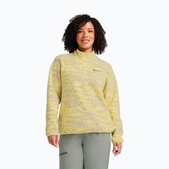 Damen Trekkingpullover Jack Wolfskin Big Sky Half Zip