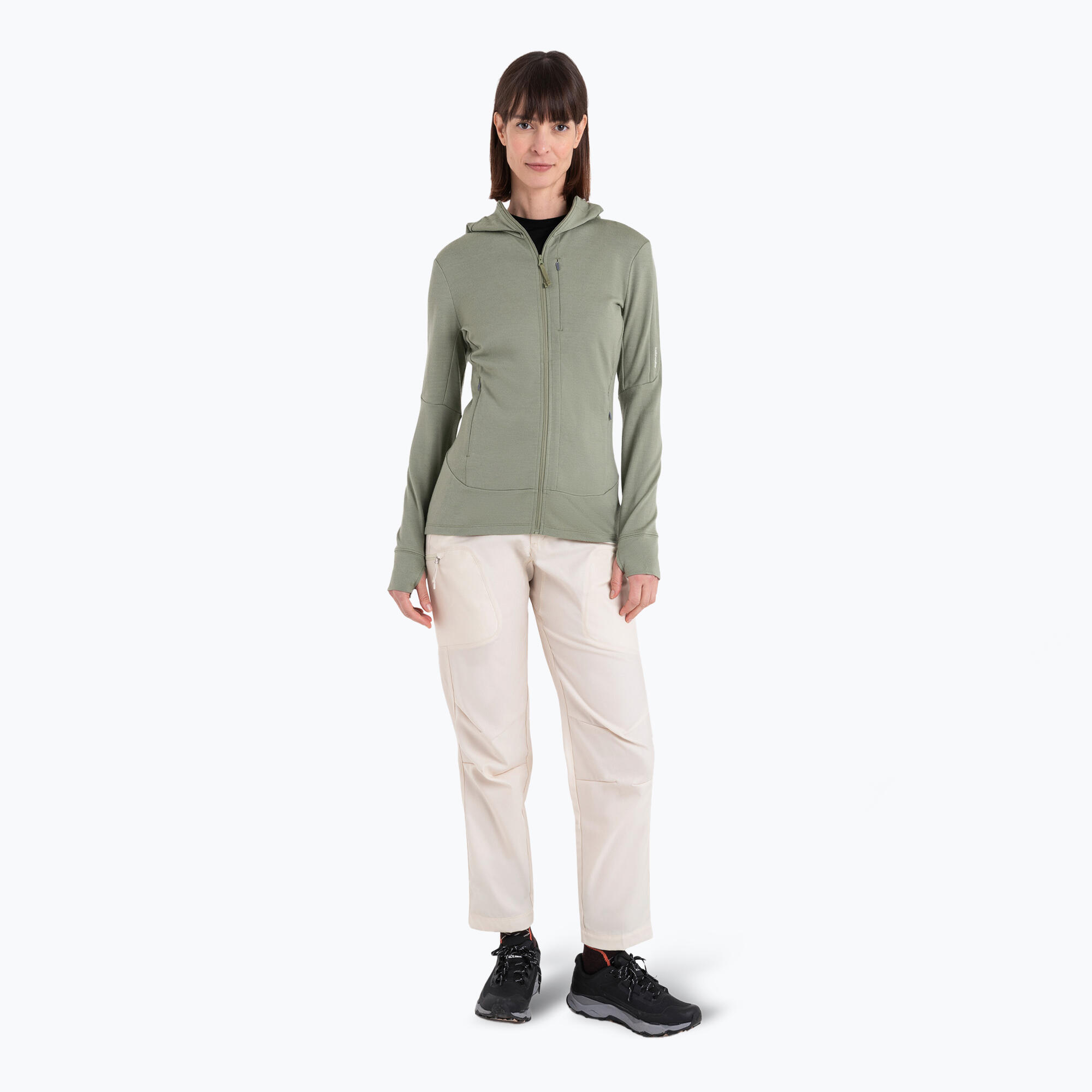 Sweat à capuche femme Icebreaker Merino 260 Quantum IV Zip Hoodie 2/7