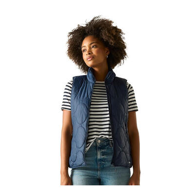 Dames carlotte gilet (lichte vanille)