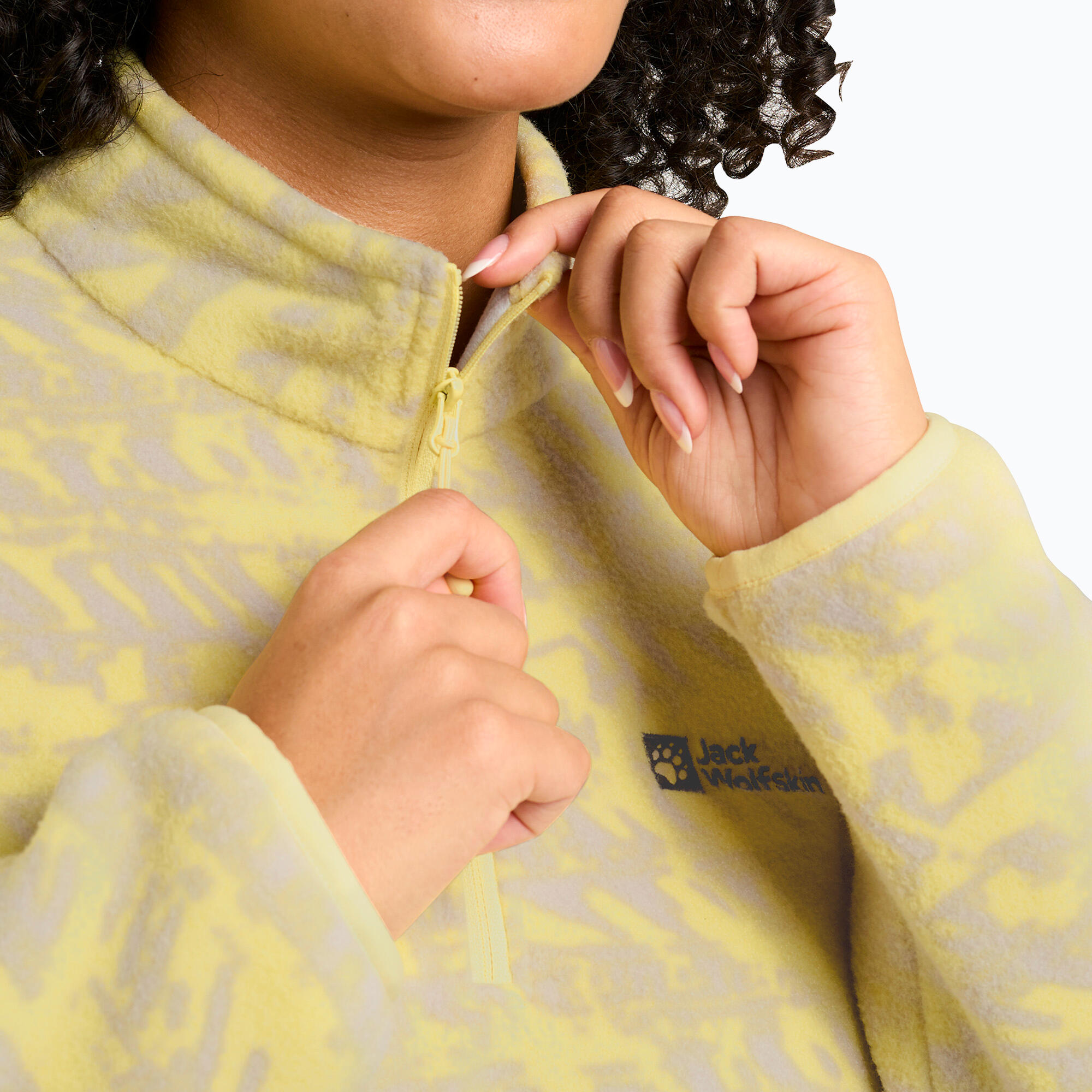 Felpa da trekking donna Jack Wolfskin Big Sky Half Zip 3/7