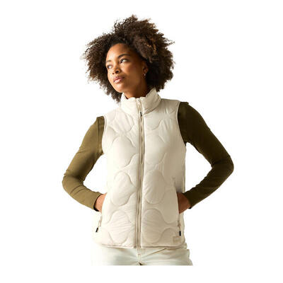 Dames carlotte gilet (lichte vanille)