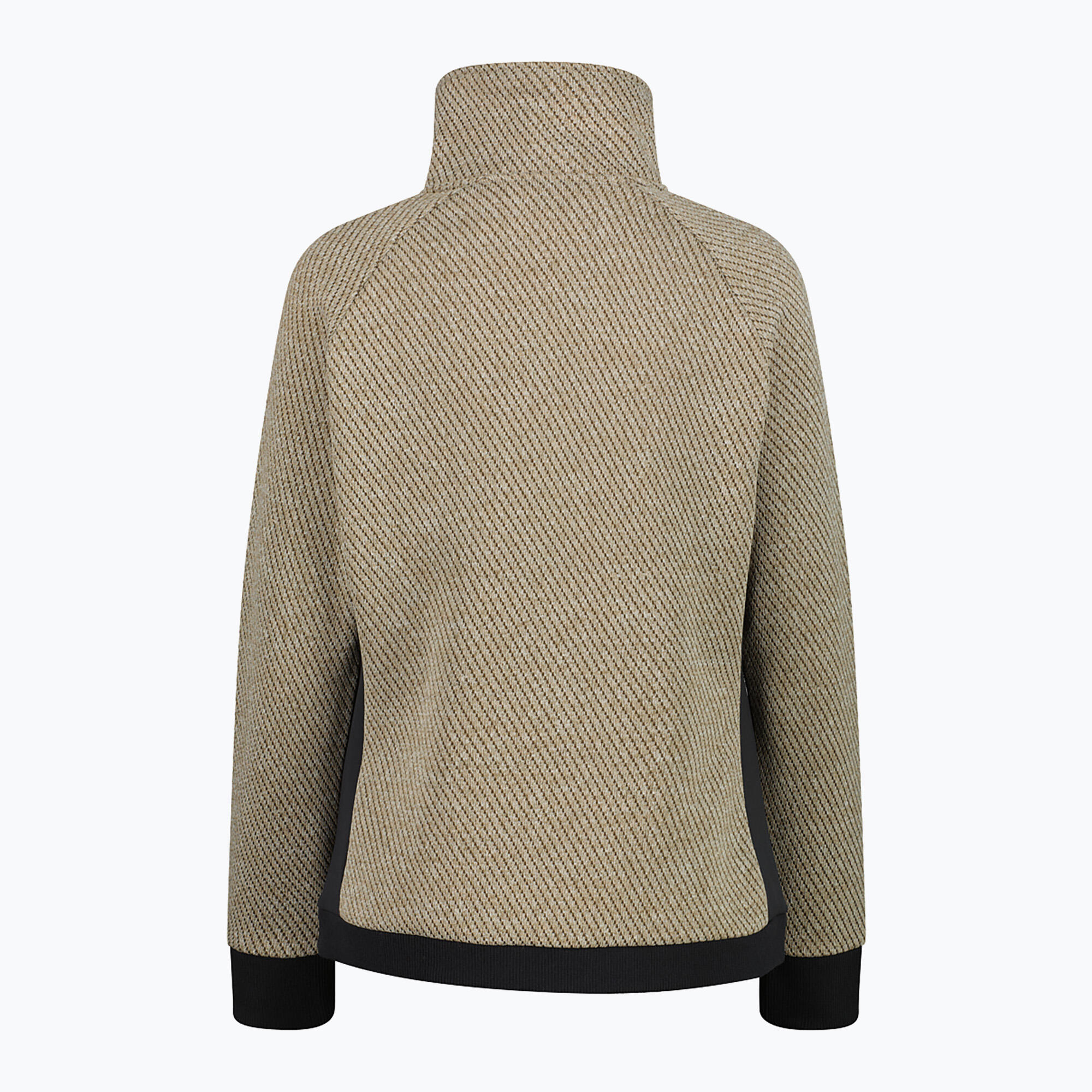 Sweat-shirt femme CMP 35H1646 en maille jacquard 2/4