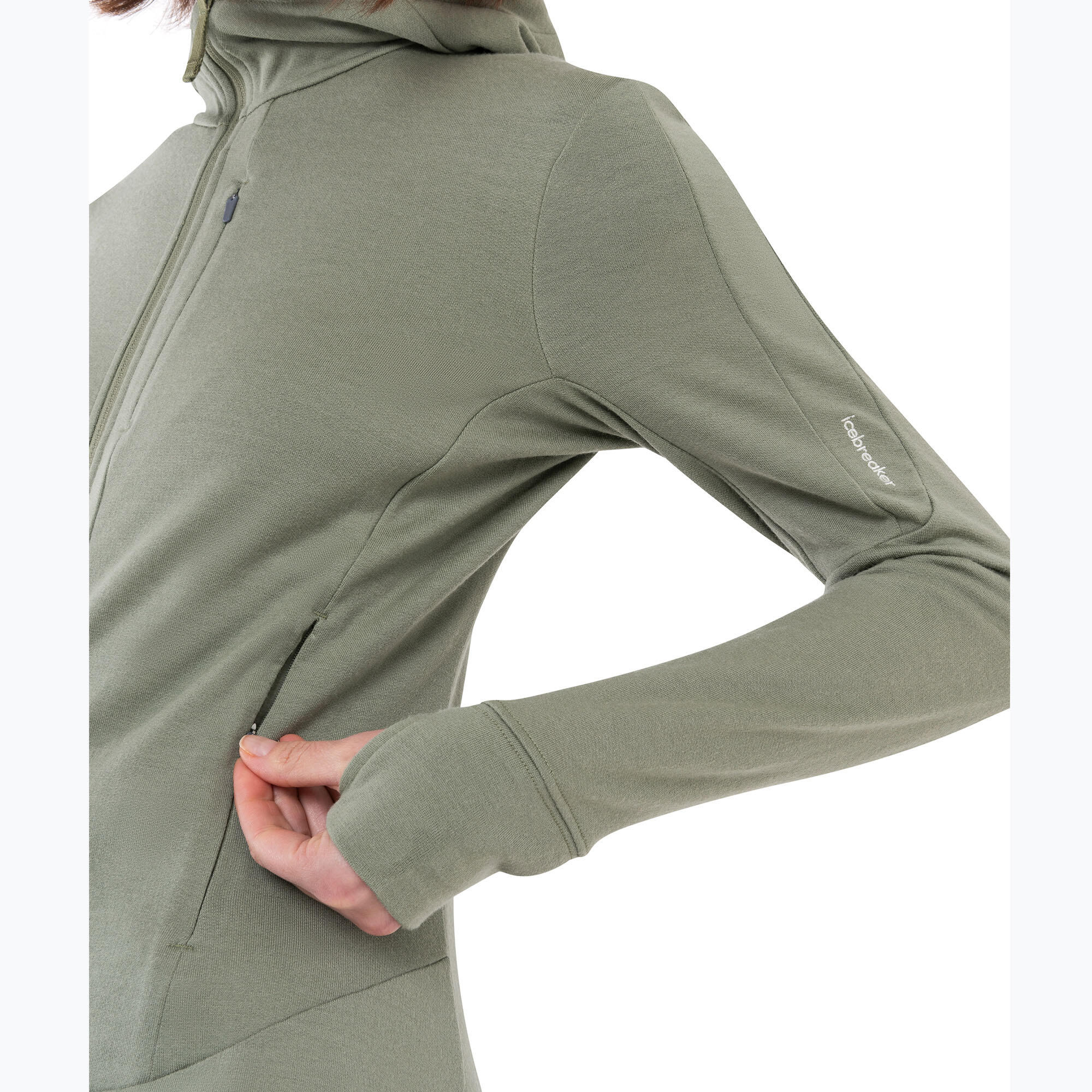 Sweat à capuche femme Icebreaker Merino 260 Quantum IV Zip Hoodie 5/7