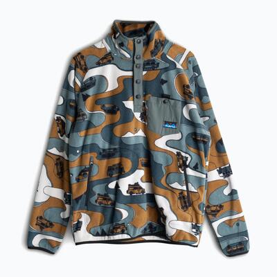 Heren fleece trui kavu teannaway