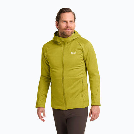 Veste de trekking homme Jack Wolfskin Peak District à capuche avec fermeture