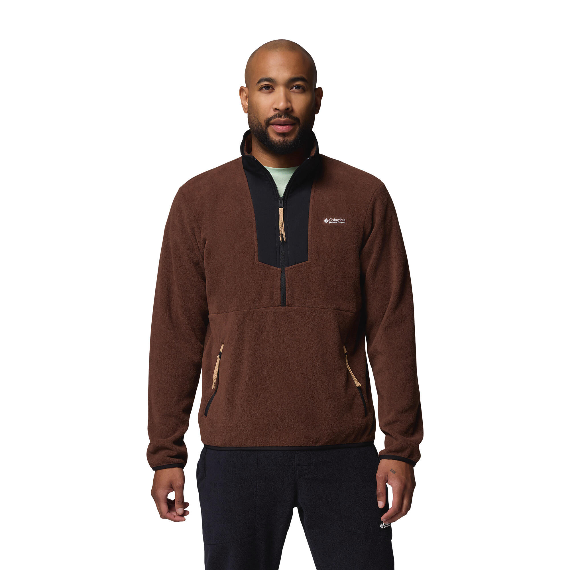 Sweat-shirt homme Columbia Sequoia Grove Half Zip en polaire 6/6