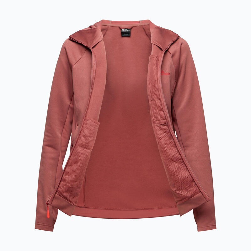 Hanorac fleece damă Jack Wolfskin Alpgrat