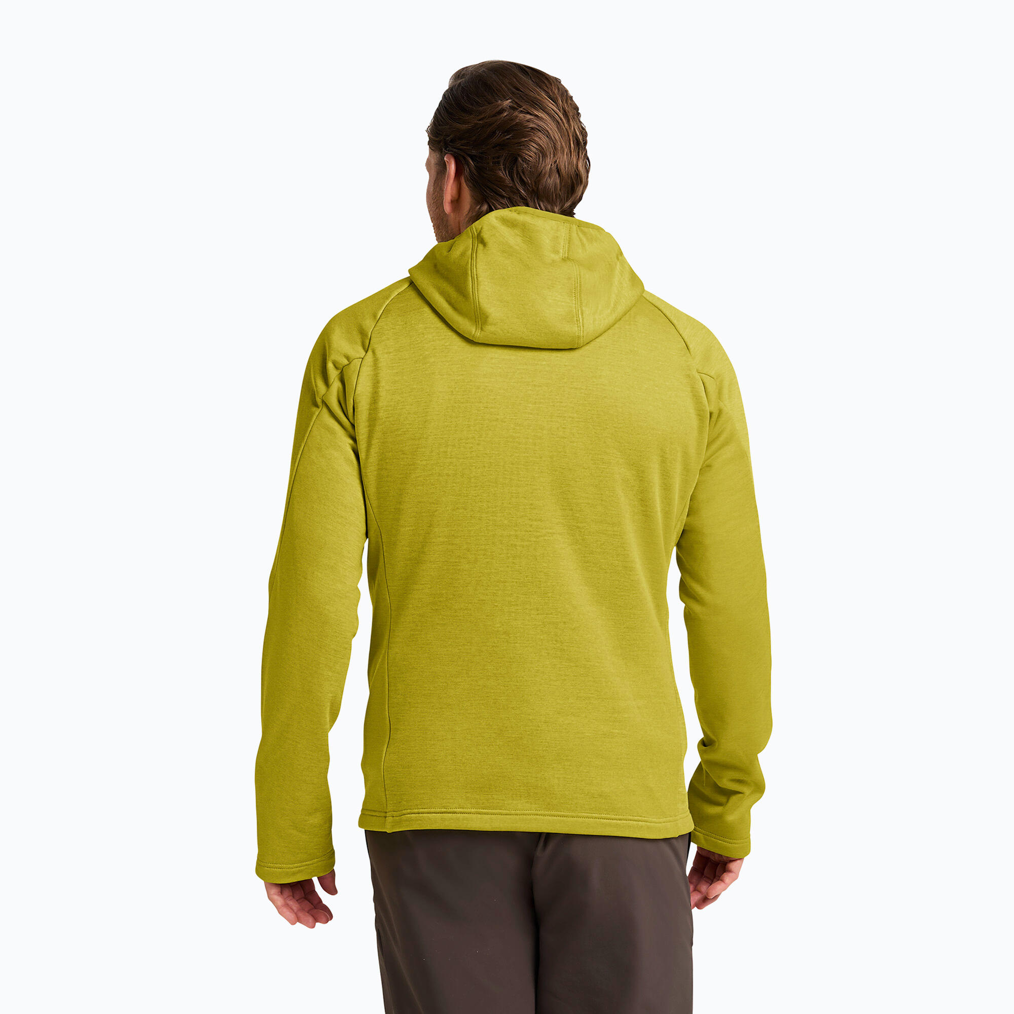 Sudadera de trekking para hombre Jack Wolfskin Peak District con capucha y 3/7