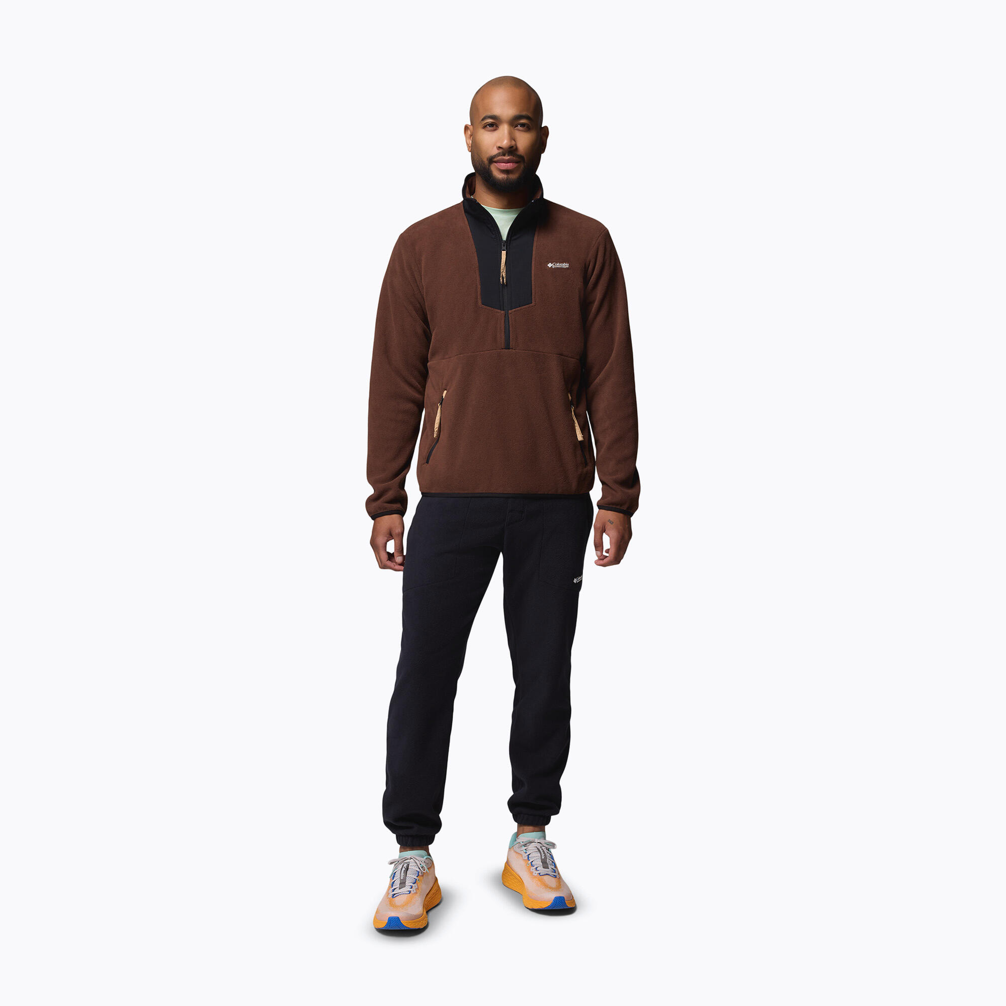 Sweat-shirt homme Columbia Sequoia Grove Half Zip en polaire 2/6