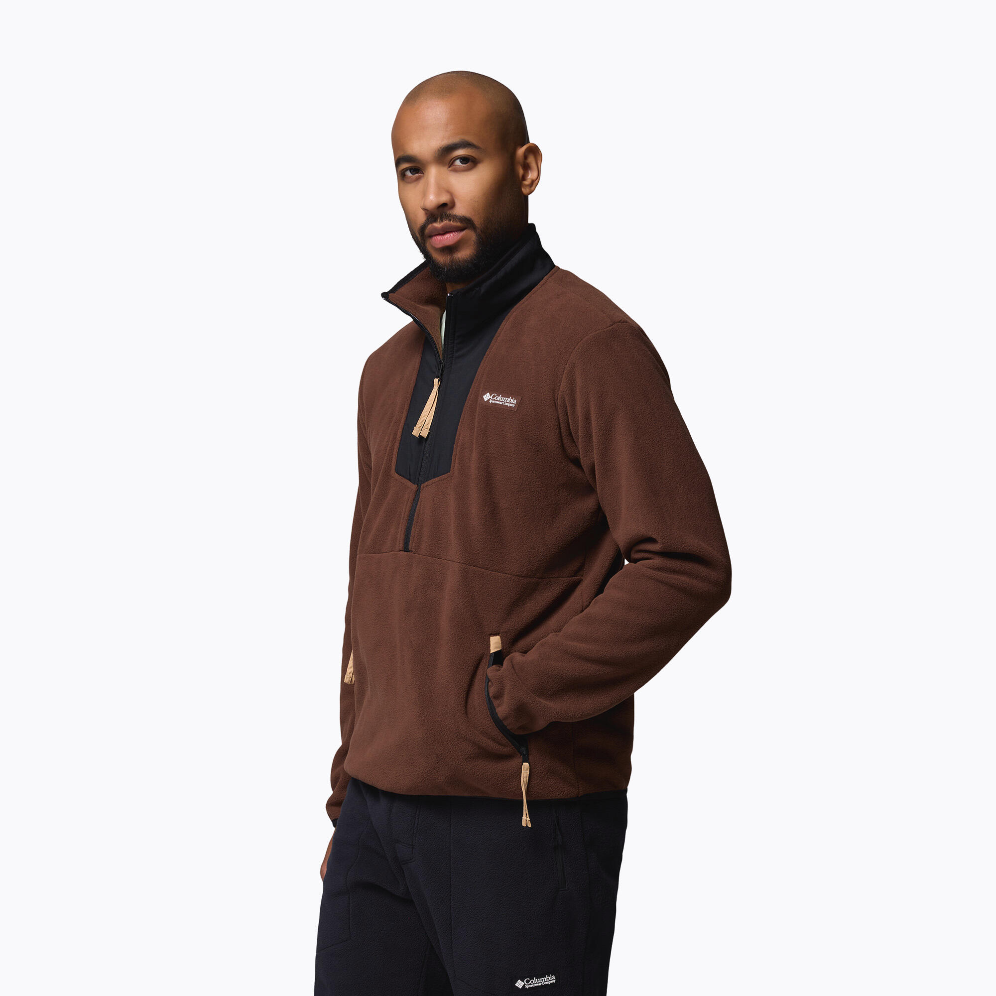 Sweat-shirt homme Columbia Sequoia Grove Half Zip en polaire 4/6