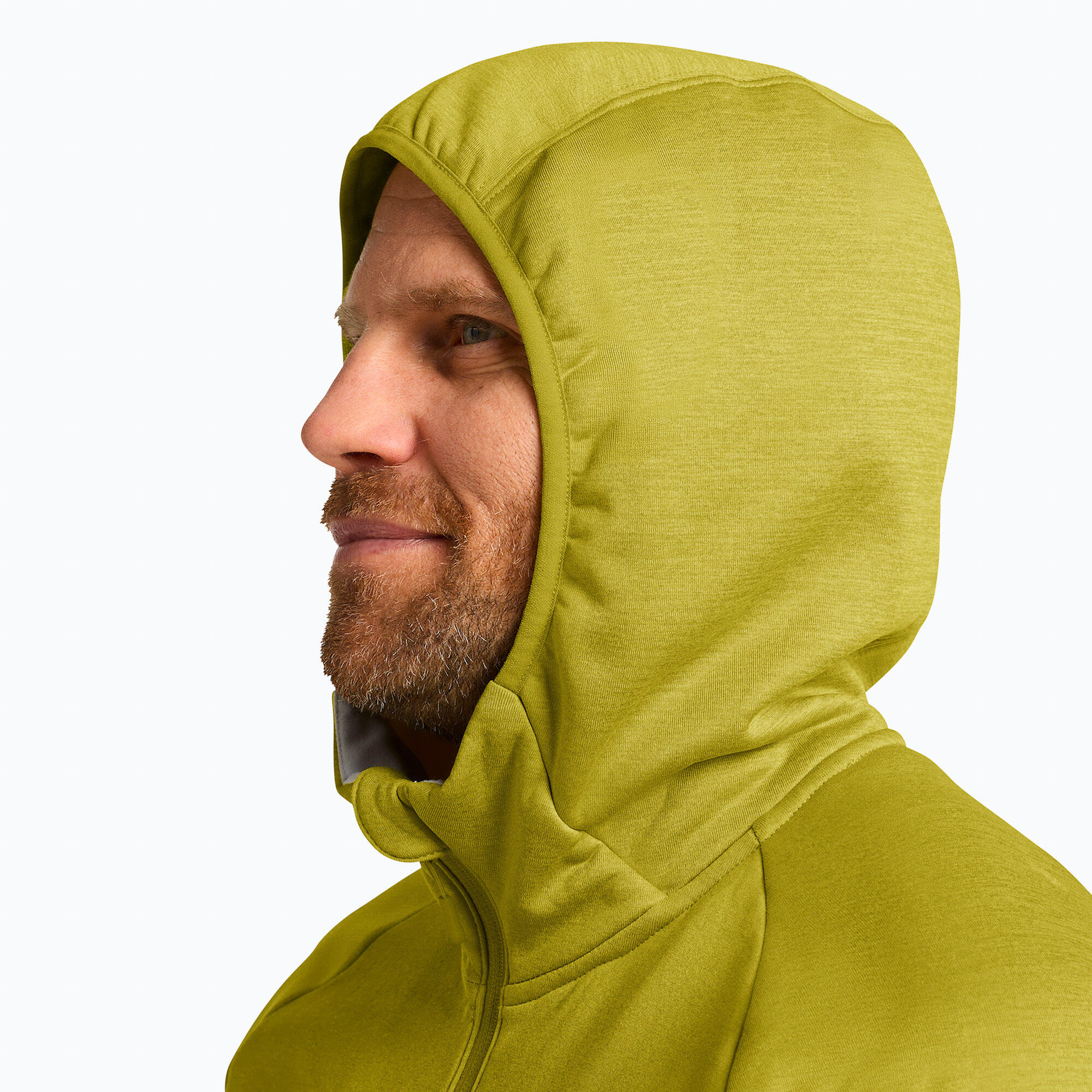 Sudadera de trekking para hombre Jack Wolfskin Peak District con capucha y 4/7