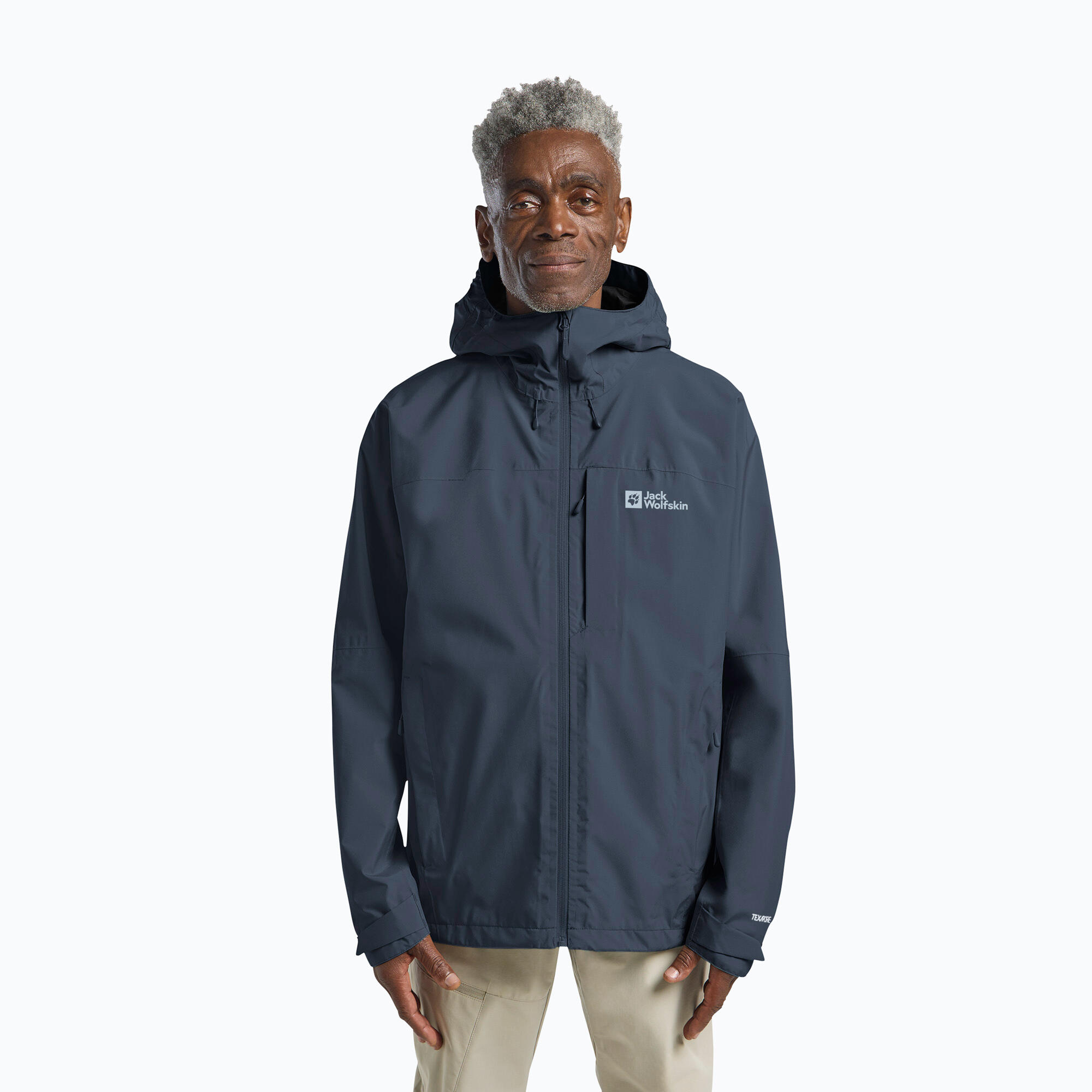 Chaqueta impermeable para hombre Jack Wolfskin Tempest 1/7
