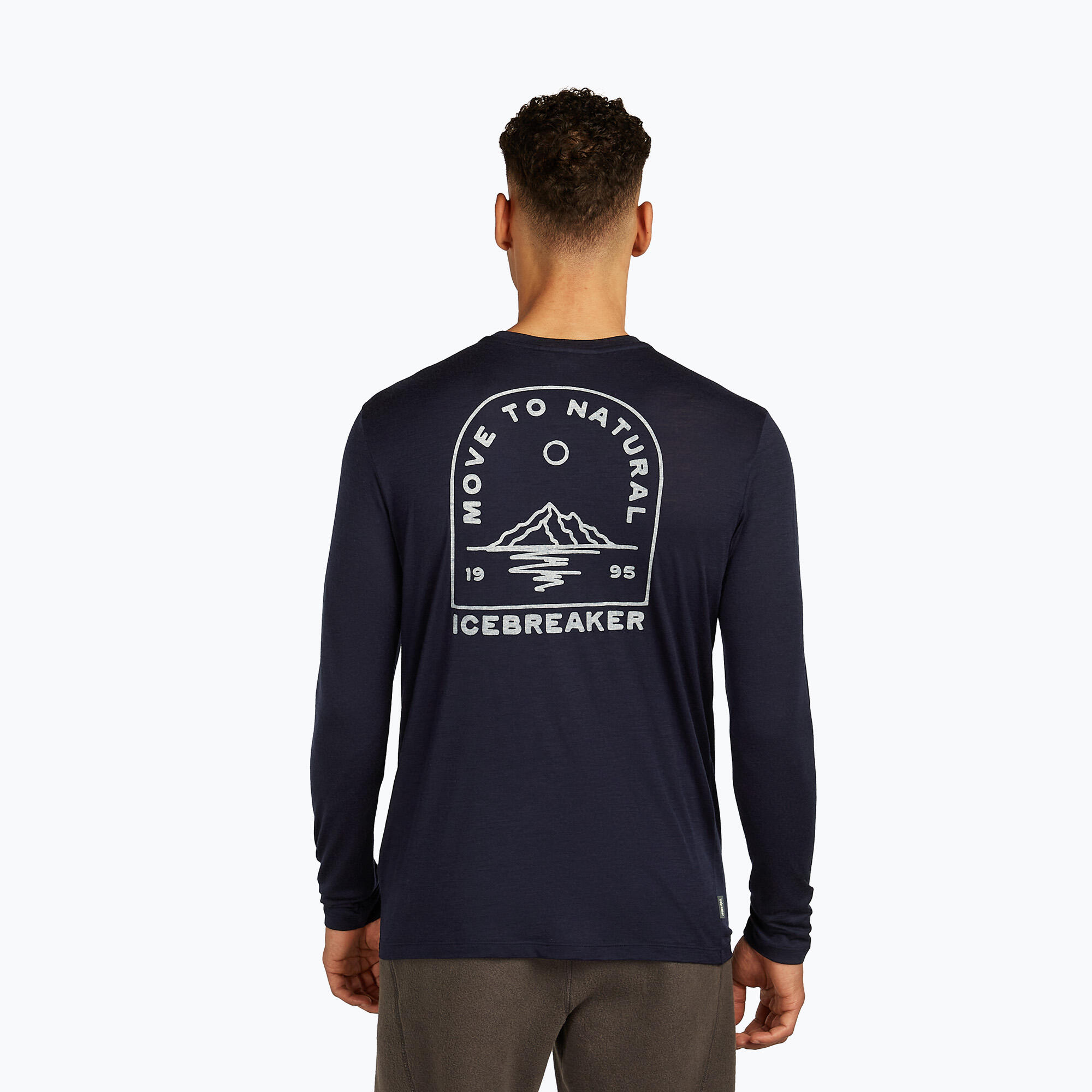 Maglia a maniche lunghe da uomo Icebreaker Merino 150 Tech Lite Road To Cook 3/7