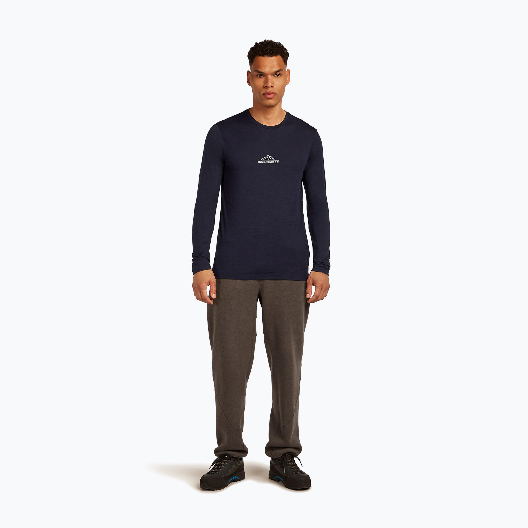 Maglia a maniche lunghe da uomo Icebreaker Merino 150 Tech Lite Road To Cook 2/7