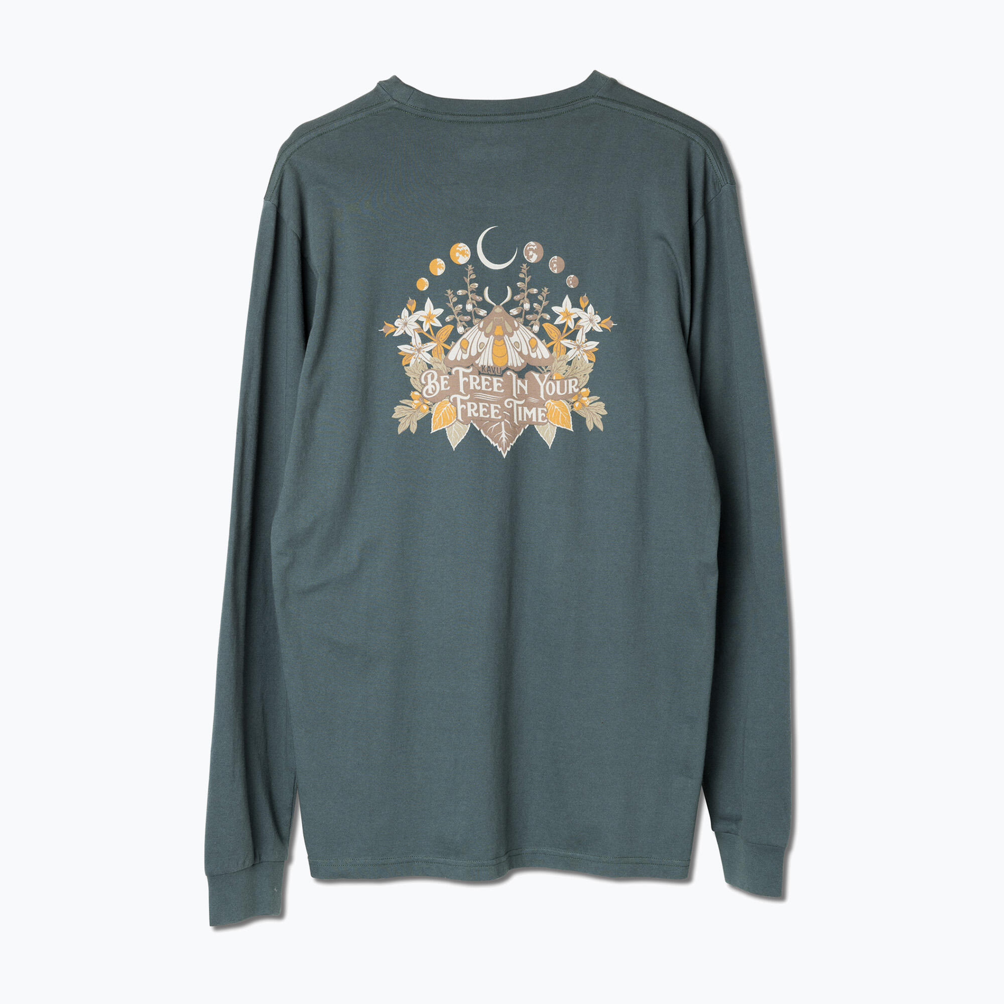 Camiseta de manga comprida masculina KAVU Free Time 2/3