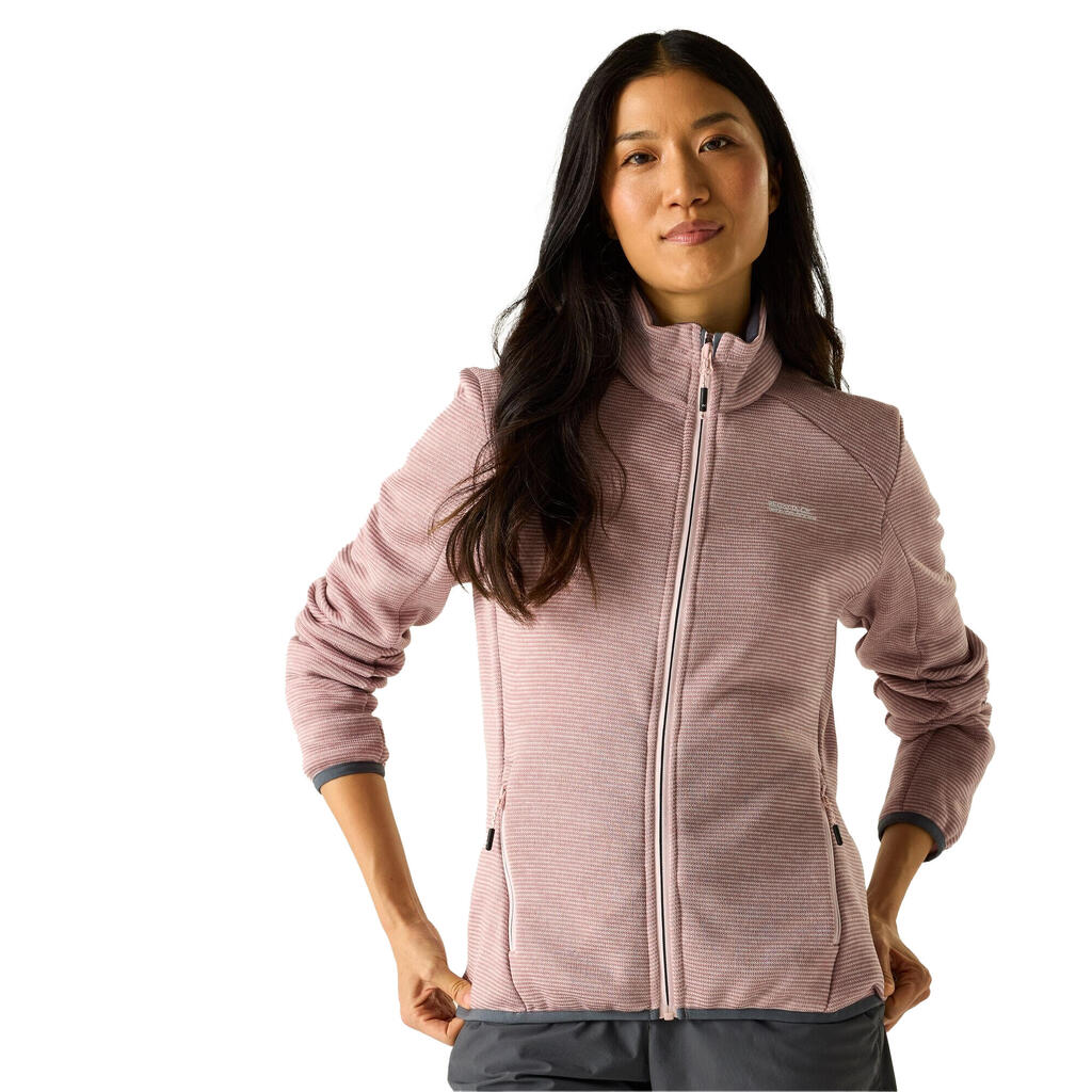 Womens/Ladies Newhill Full Zip Fleece Jacket (Pink Haze)
