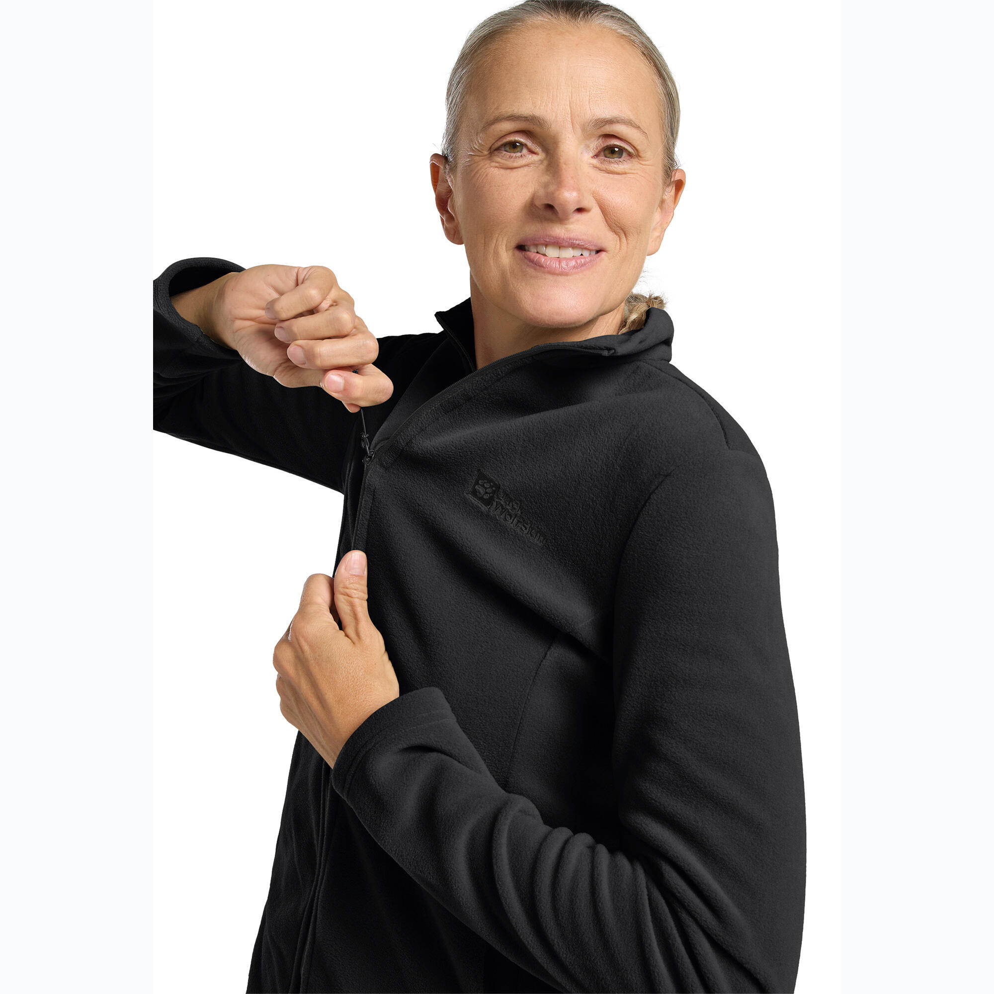 Sudadera polar para mujer Jack Wolfskin Taunus Fz 4/7