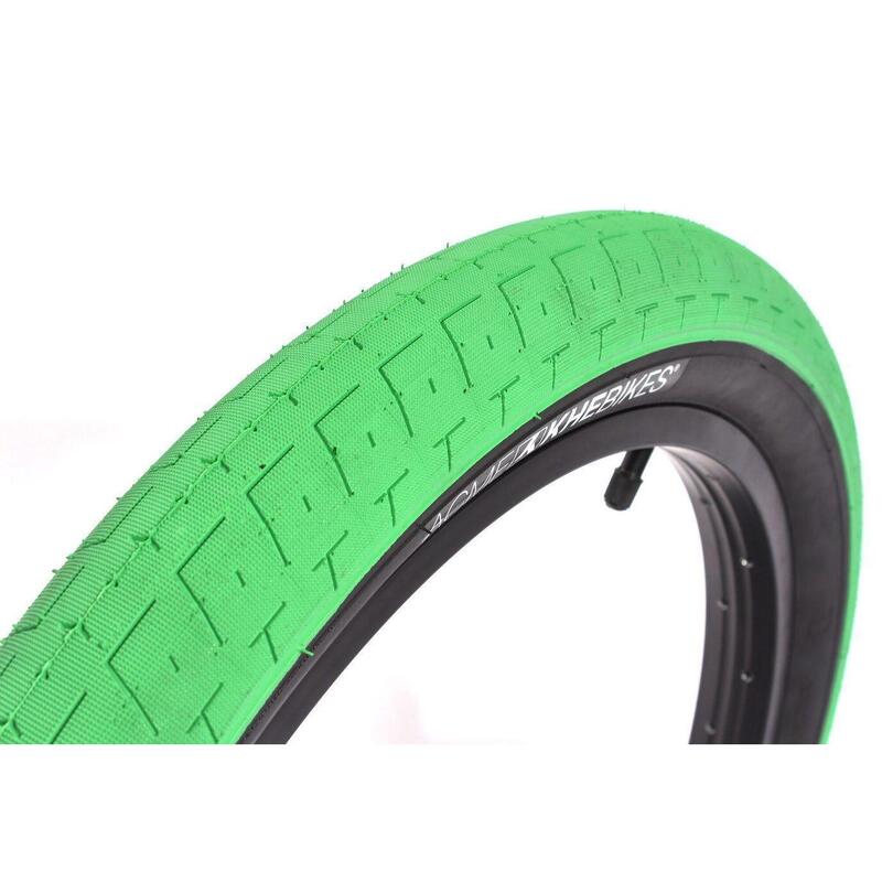 Set cauciucuri BMX KHE ACME 20 inch x 2,40 inch verde