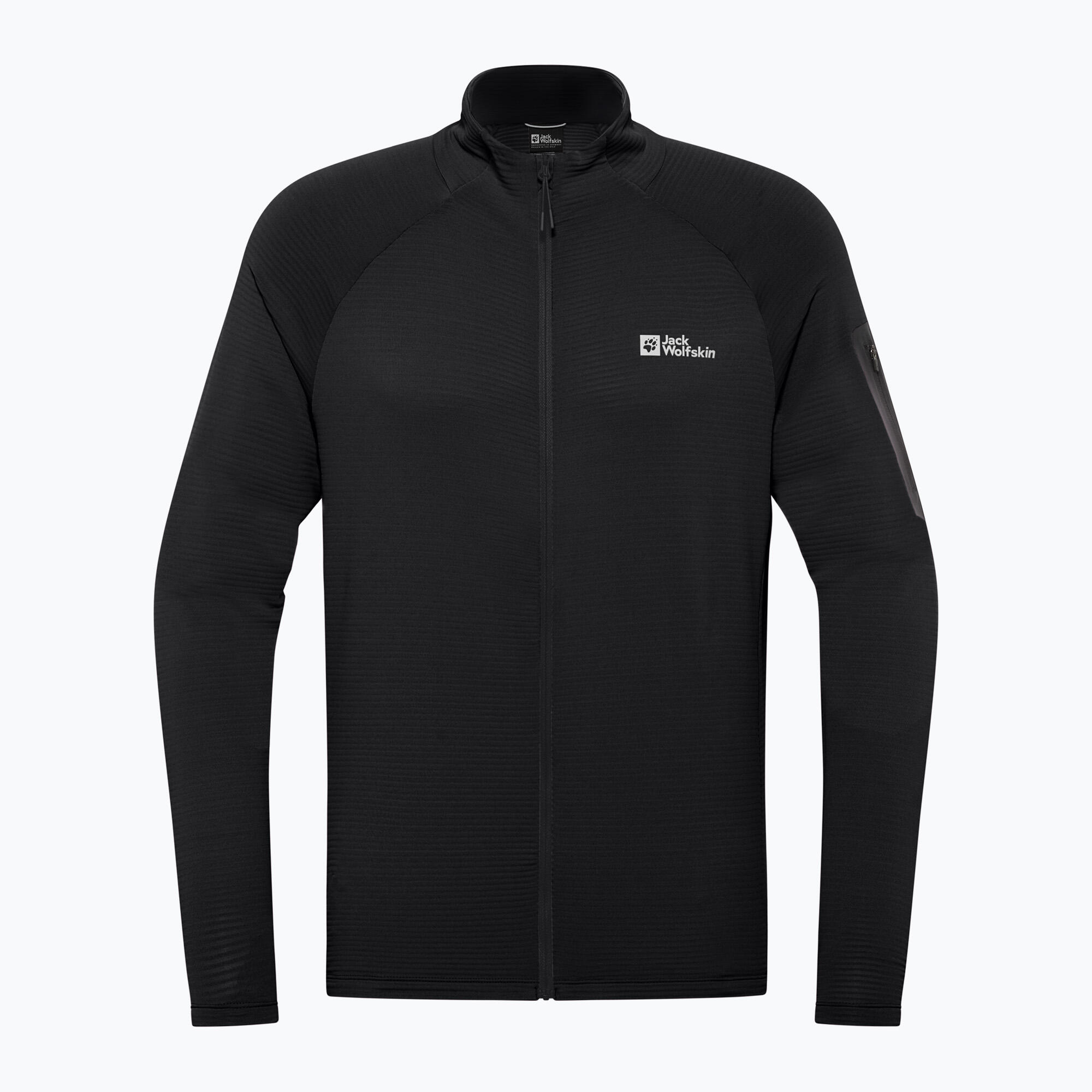 Veste de trekking homme Jack Wolfskin Prelight Full Zip 7/7