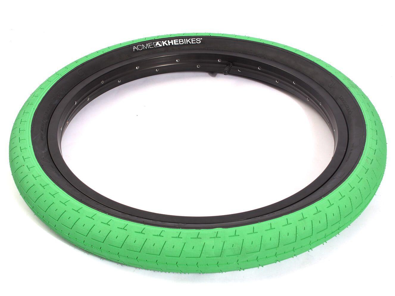 Set pneumatici BMX KHE ACME 20 pollici x 2,40 pollici verde 7/7